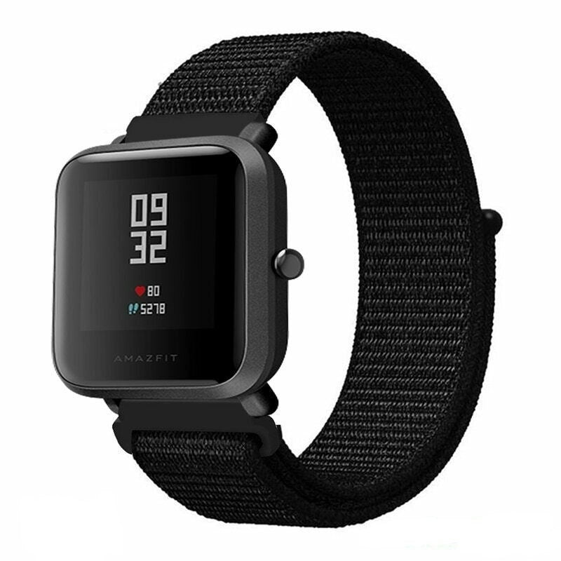 Xiaomi Amazfit Bip nylon band (zwart)