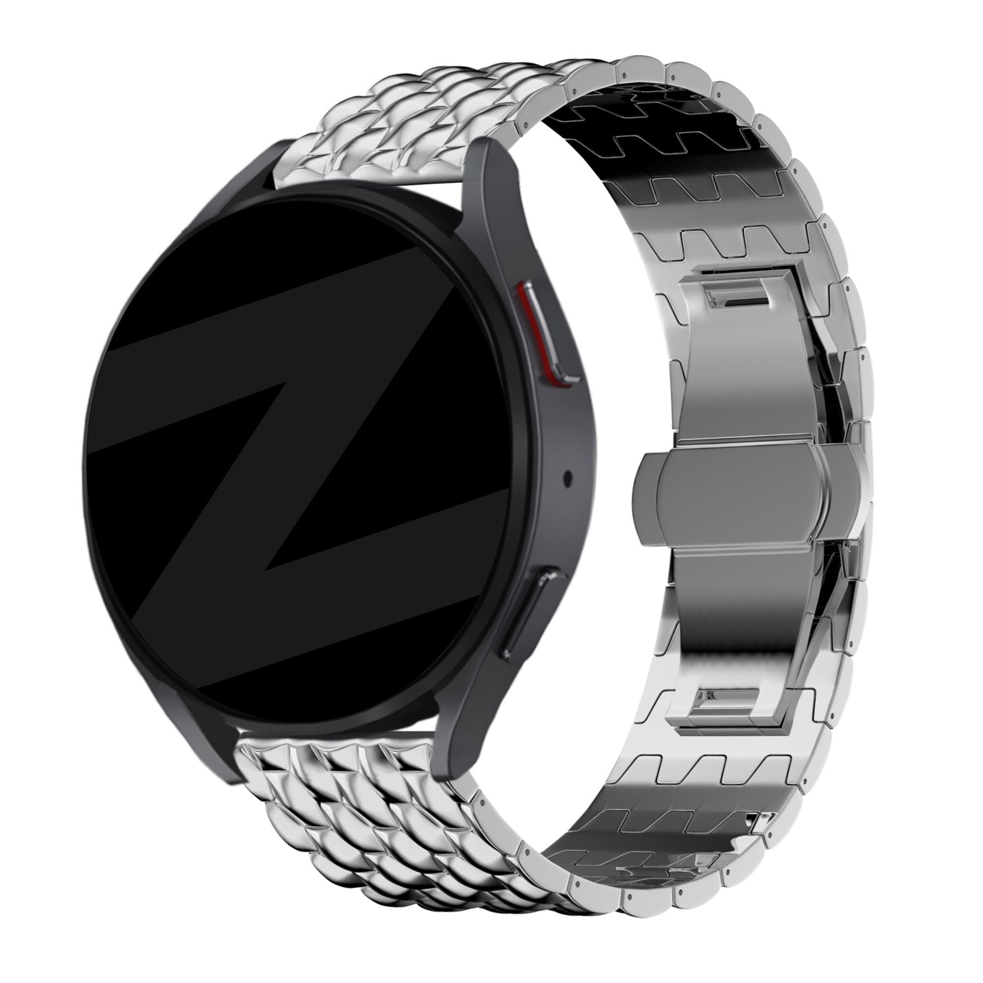 Bandz Coros Apex 2 stalen band 'Dragon' (zilver)
