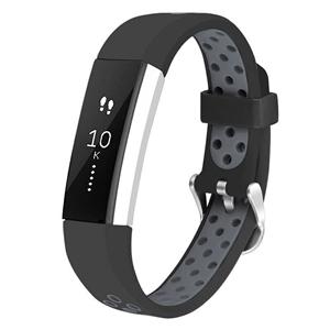 Fitbit Alta / Alta HR sport bandje (zwart/grijs)