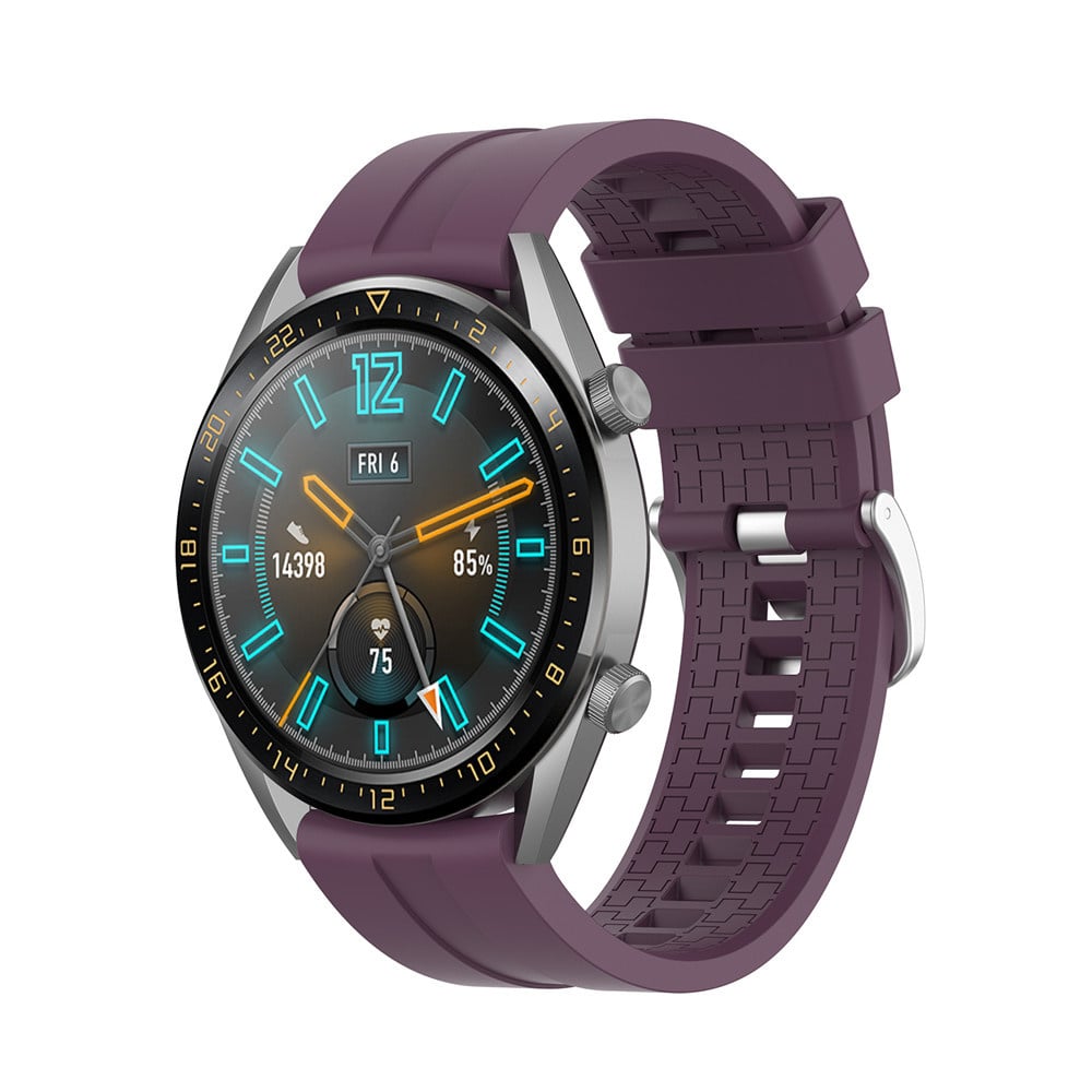 Huawei Watch GT 5 - 46mm extreme silicone band (paars)