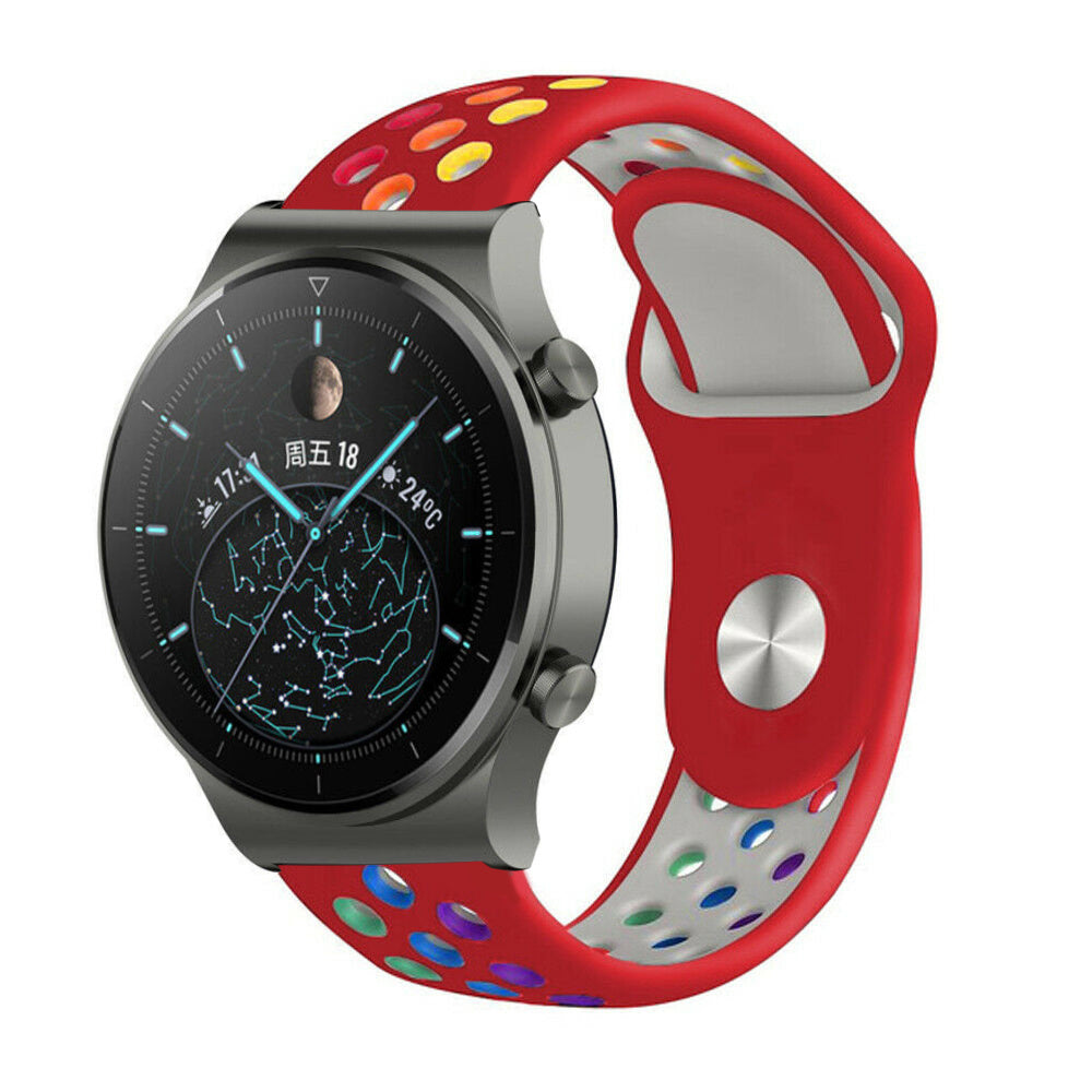 Huawei Watch GT 2 Pro sport band (rood kleurrijk)