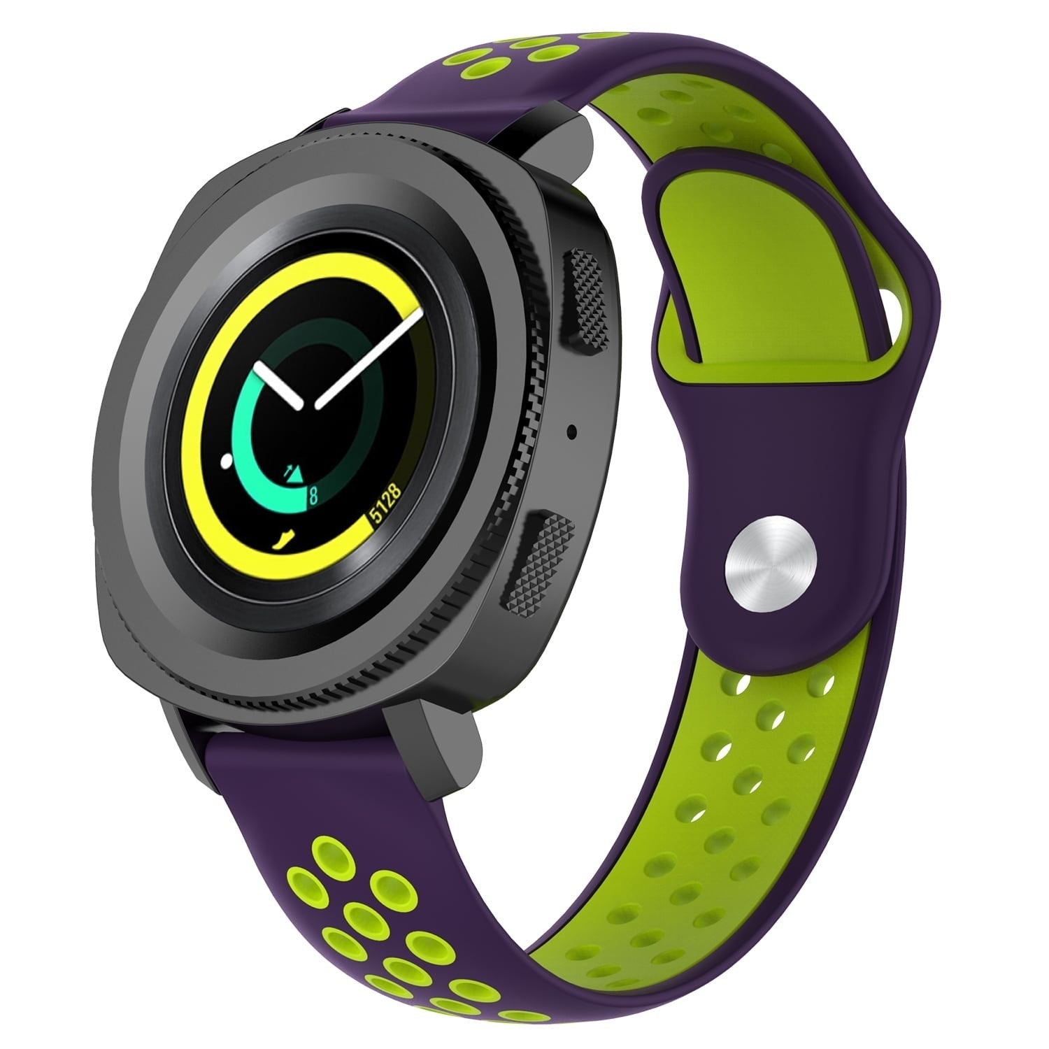 Samsung Gear Sport sport band (paars/geel)