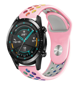 Huawei Watch GT 2 sport band (kleurrijk roze)