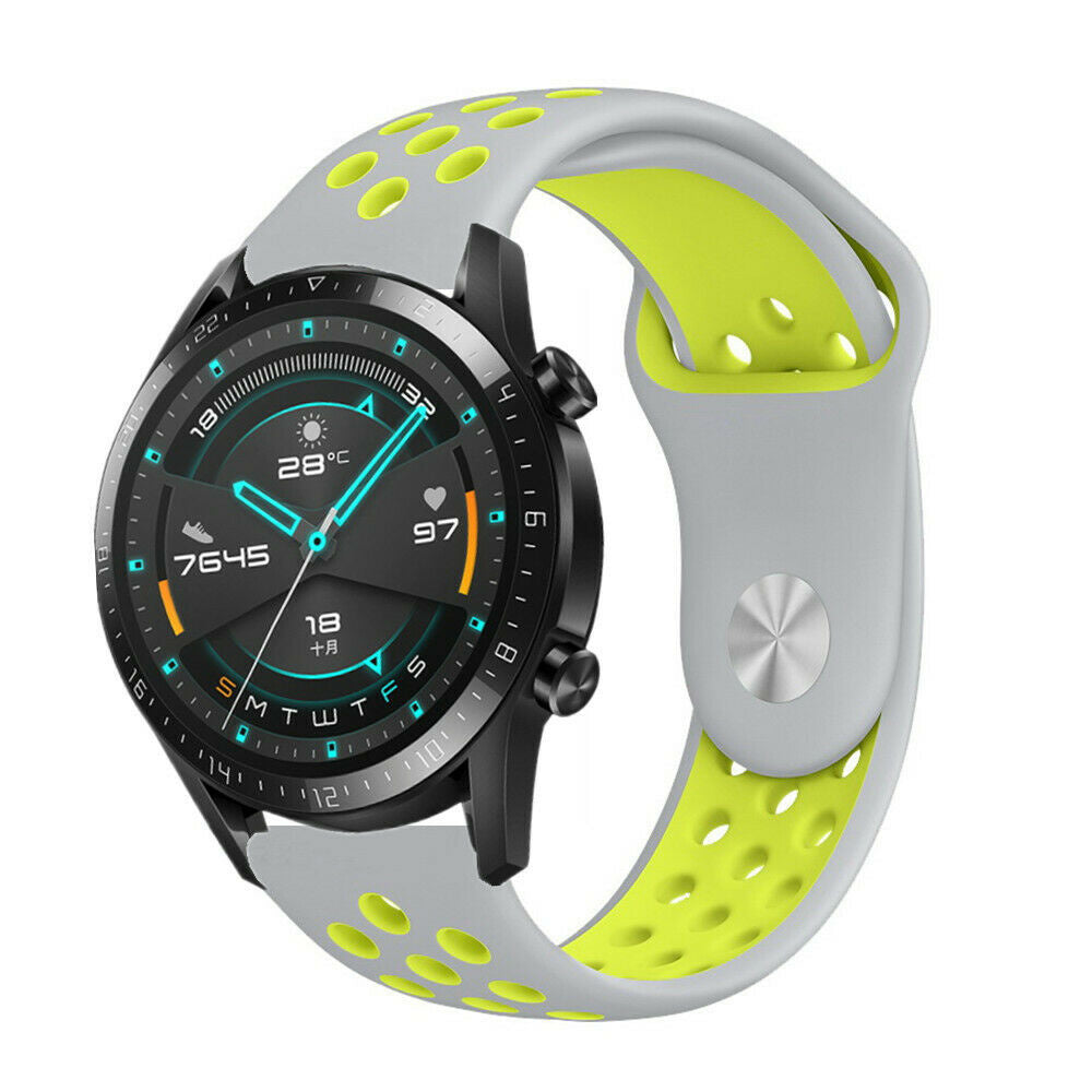 Huawei Watch GT 2 sport band (grijs geel)
