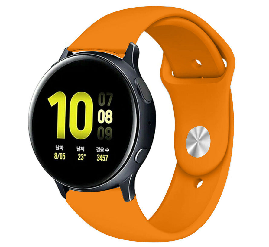 Samsung Galaxy Watch Active / Active 2 sport band (oranje)