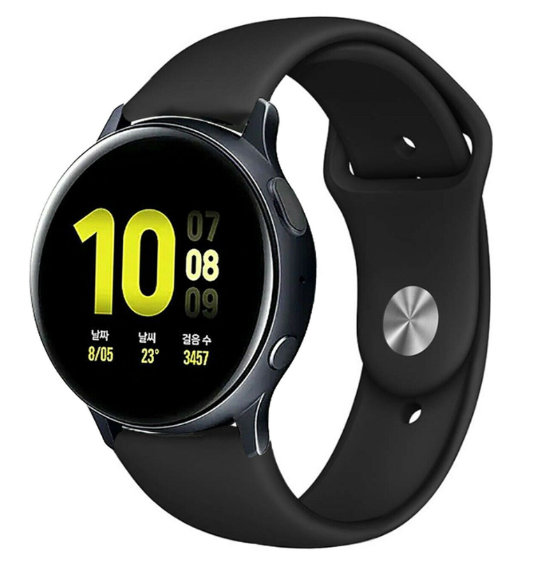 Samsung Galaxy Watch Active / Active 2 40mm & 44mm sport bandje (zwart)