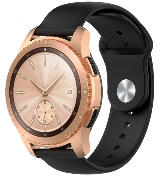 Samsung Galaxy Watch sport band 41mm / 42mm (zwart)