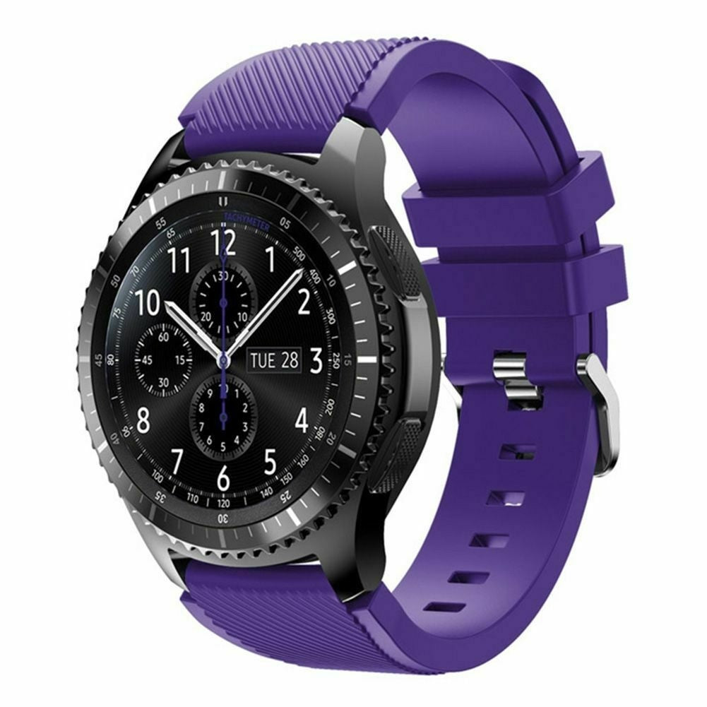 Samsung Gear S3 Classic & Frontier siliconen bandje (paars)