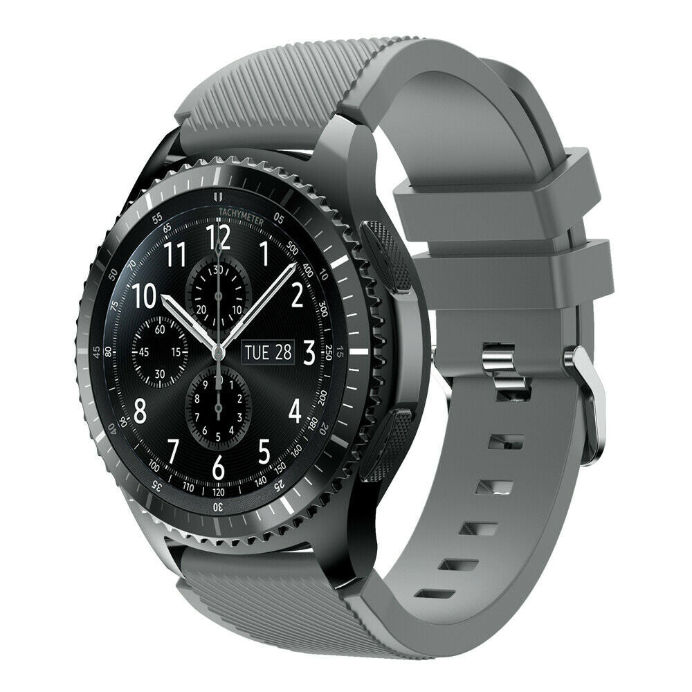 Samsung Gear S3 Classic & Frontier siliconen bandje (grijs)
