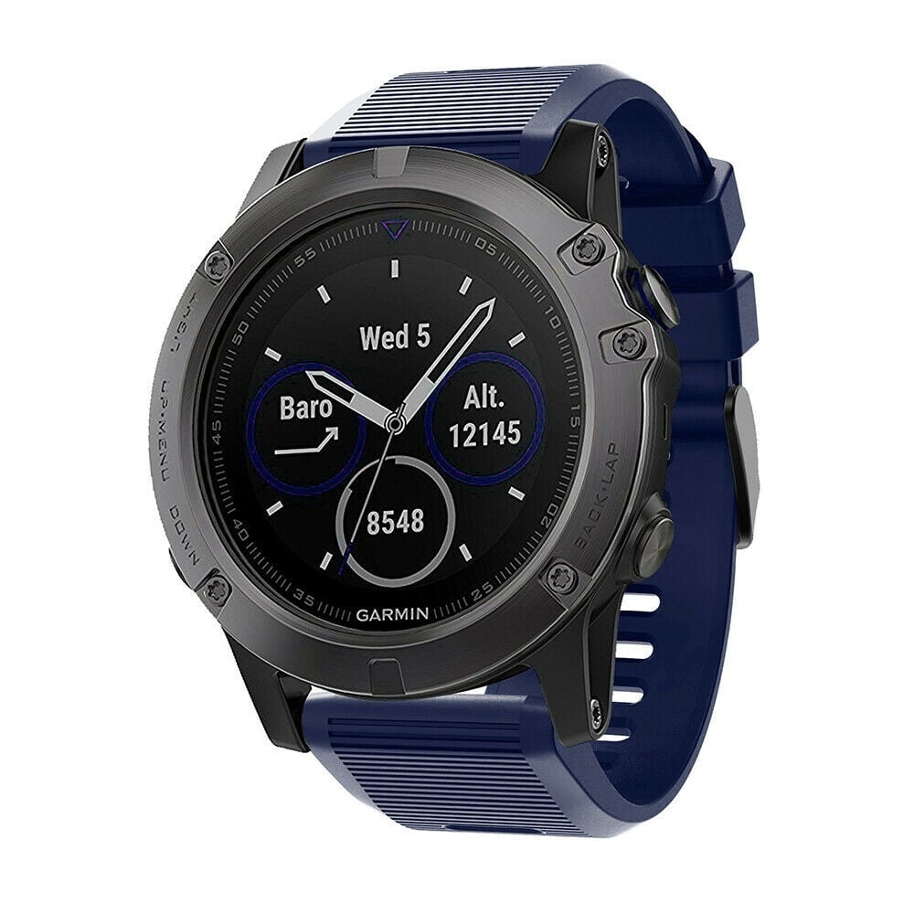 Garmin Descent MK1 siliconen bandje (donkerblauw)