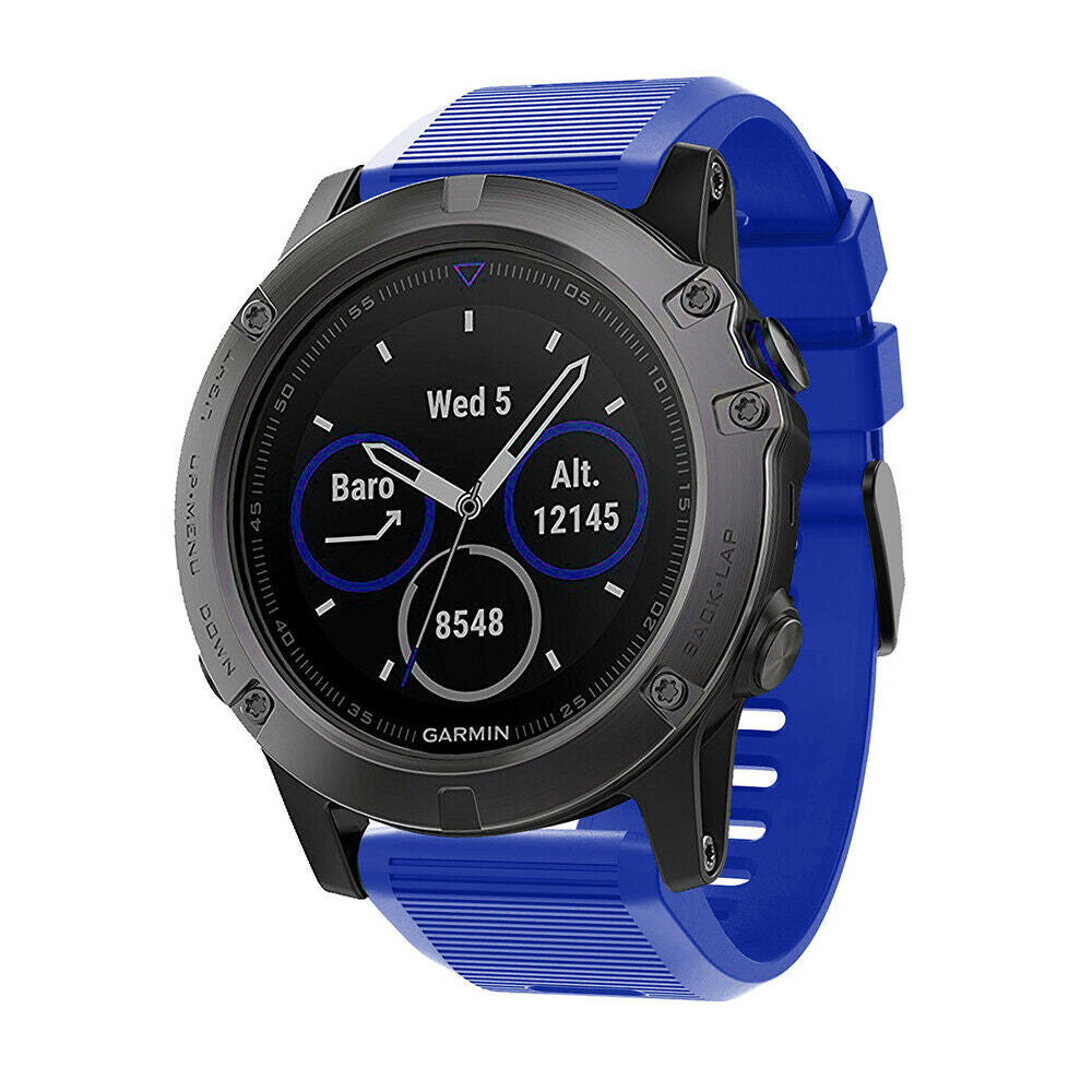 Garmin Descent MK1 siliconen bandje (blauw)