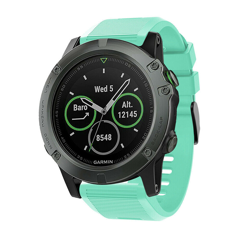 Garmin Descent MK1 siliconen bandje (aqua)
