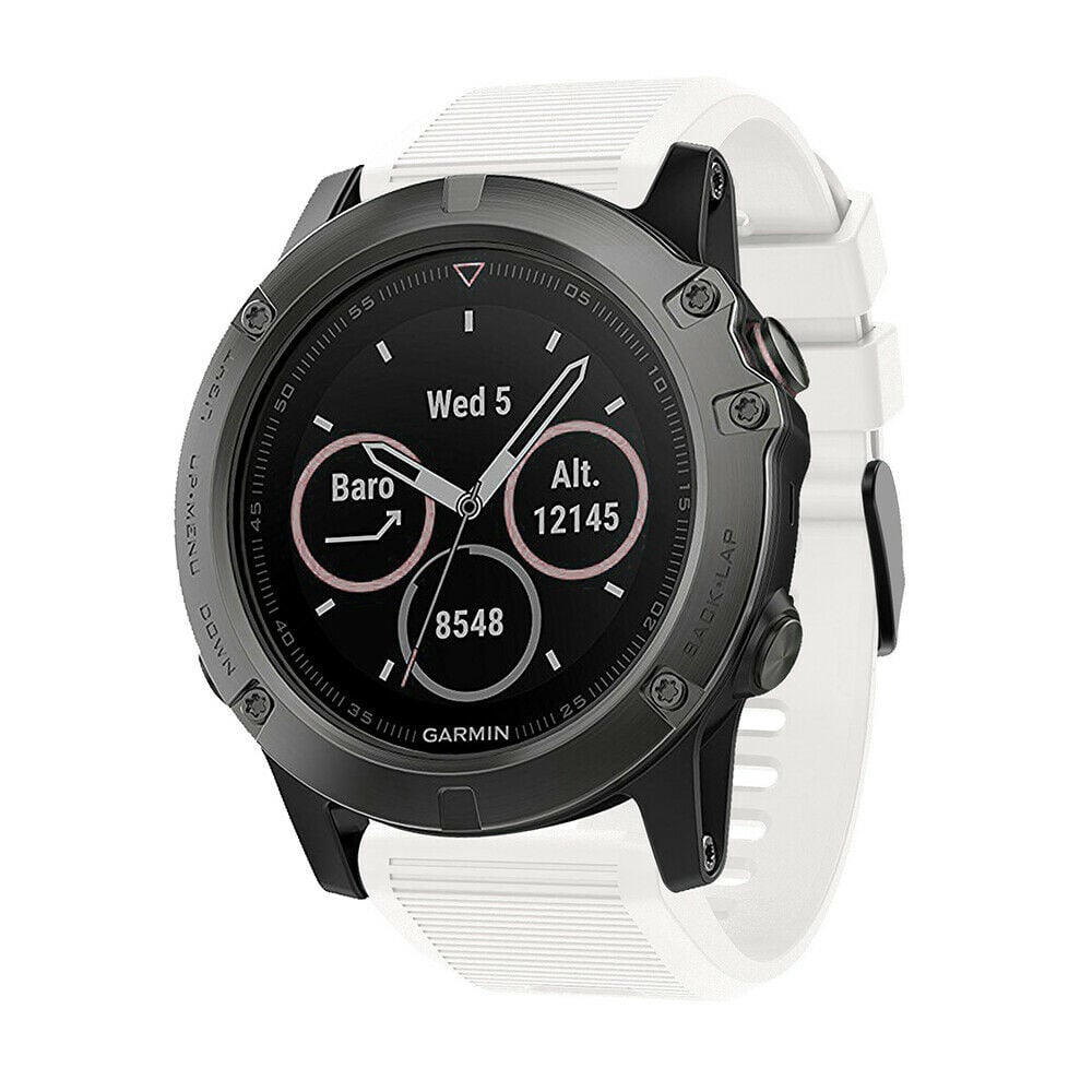 Garmin Descent MK3i - 51mm siliconen bandje (wit)