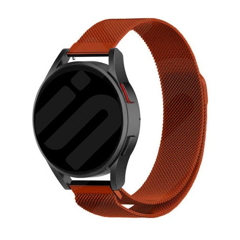 Amazfit Bip 6 Milanese band (rood)