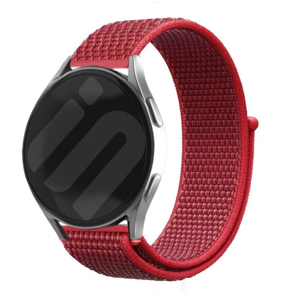 Withings Steel HR Sport nylon bandje (donkerrood)