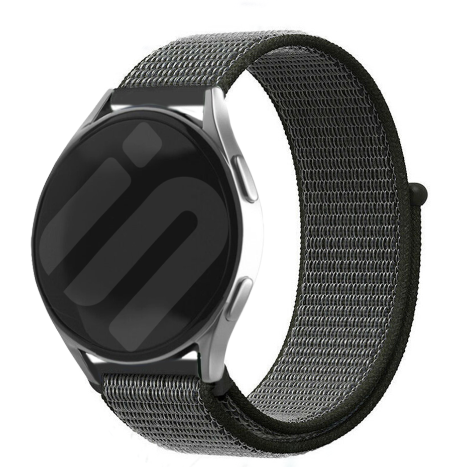 Amazfit Bip U (Pro) nylon bandje (groen/grijs)
