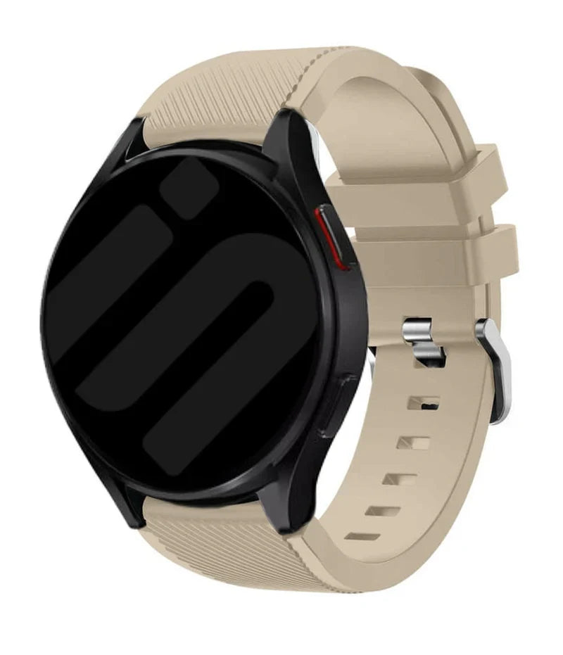 Amazfit Active twill siliconen bandje (beige)