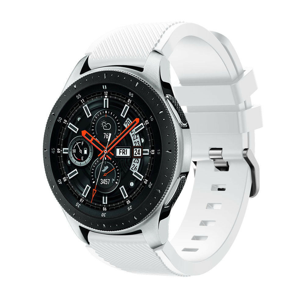 Samsung Galaxy Watch 46mm siliconen bandje (wit)