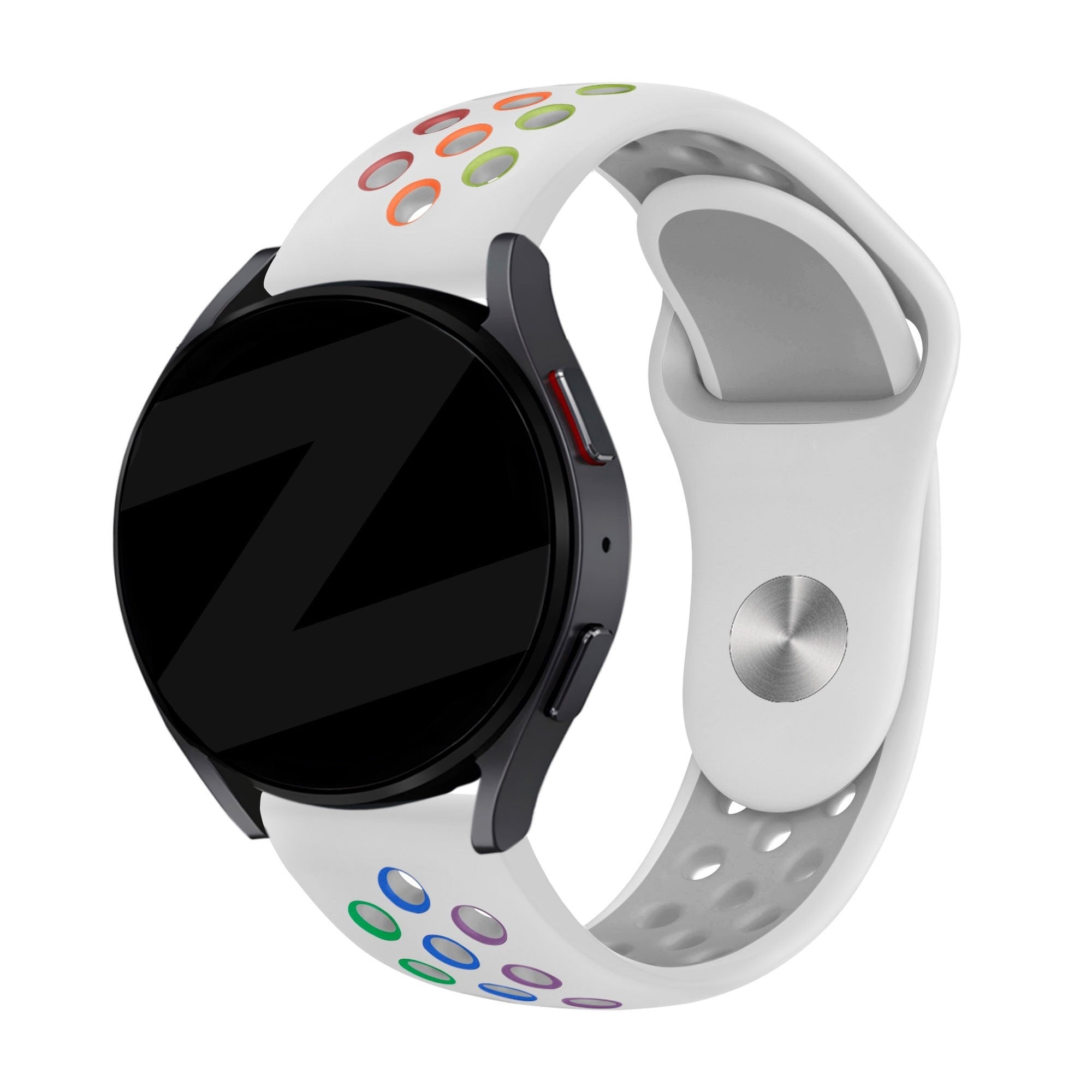 Bandz Coros Apex 2 sport band 'Deluxe' (wit/rainbow)