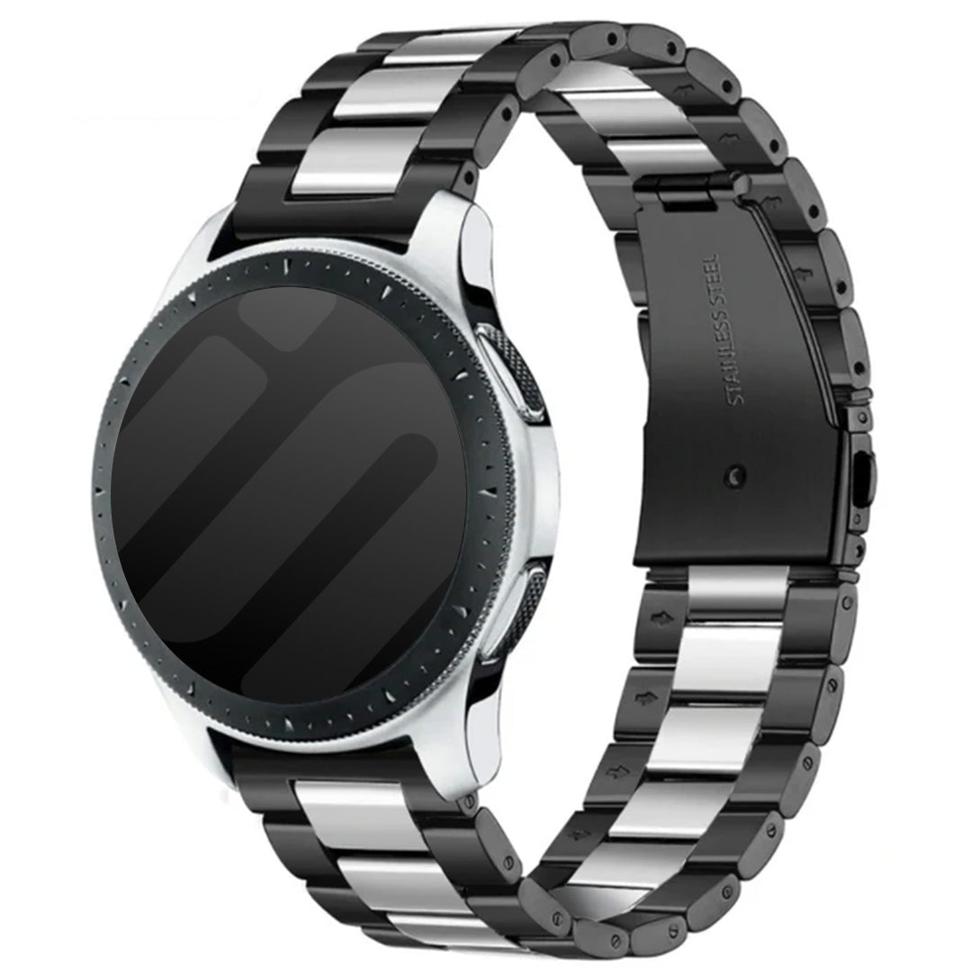 Garmin Vivomove 3 stalen band (zwart/zilver)