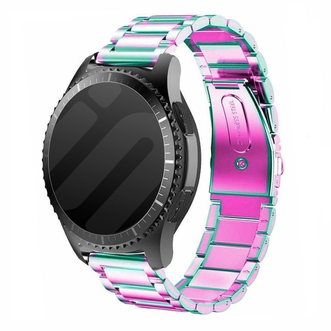 Garmin Venu 3 stalen band (regenboog)