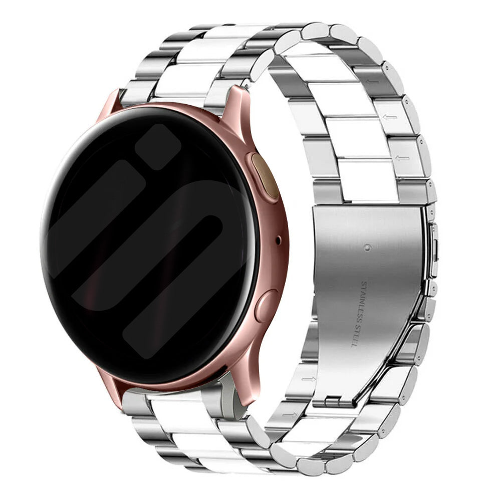 Withings ScanWatch 2 - 42mm stalen band (zilver/wit)