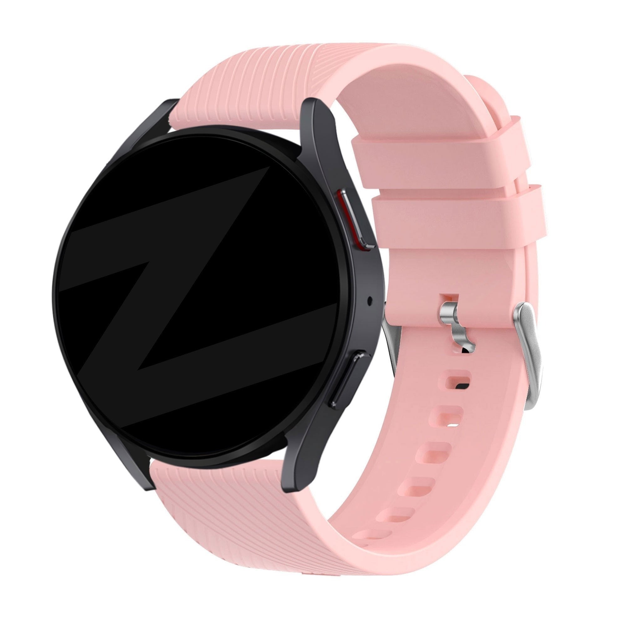 Bandz Coros Apex 46mm siliconen band 'Deluxe' (roze)