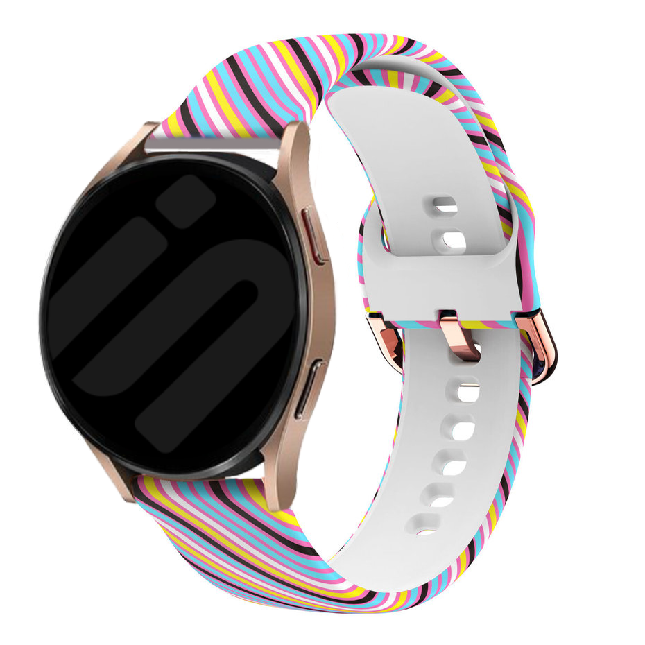 Silly Stripes Withings Steel HR Sport bandje