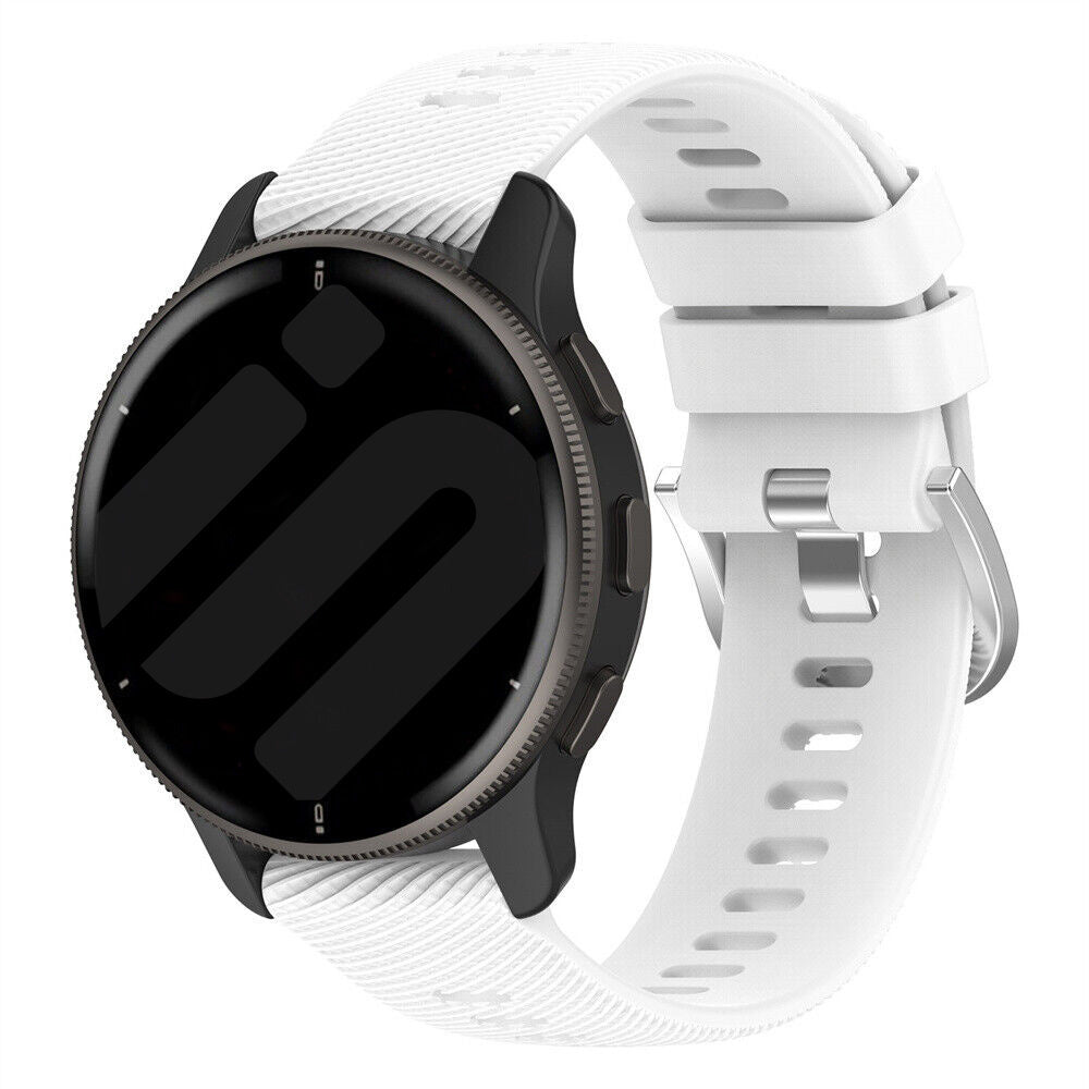 Garmin Venu 4 - 45mm siliconen bandje (wit)