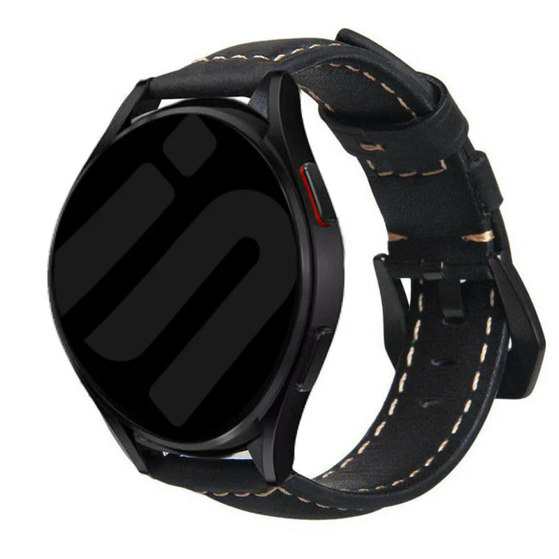 OnePlus Watch 3 - 46mm leren bandje (zwart)
