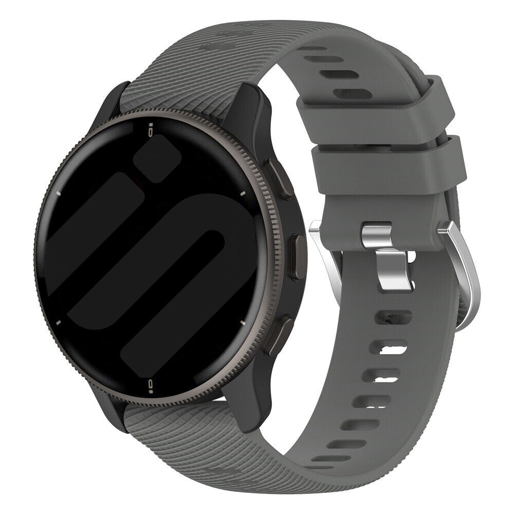 Garmin Approach S44 siliconen bandje (donkergrijs)