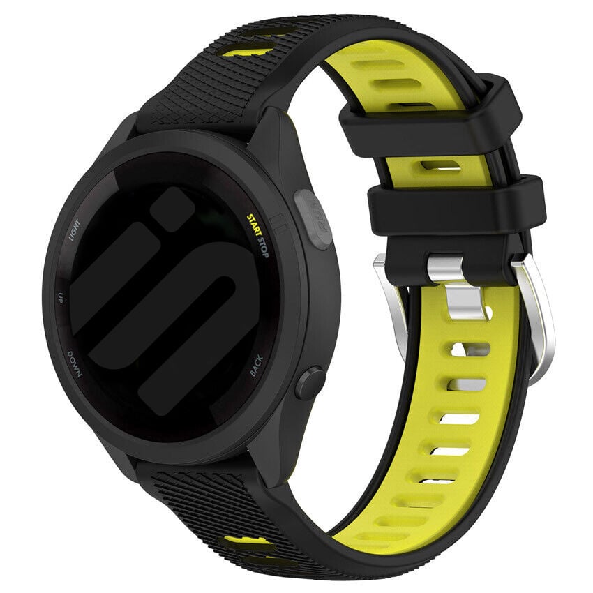 Garmin Vivomove Sport sport gesp bandje (zwart/geel)