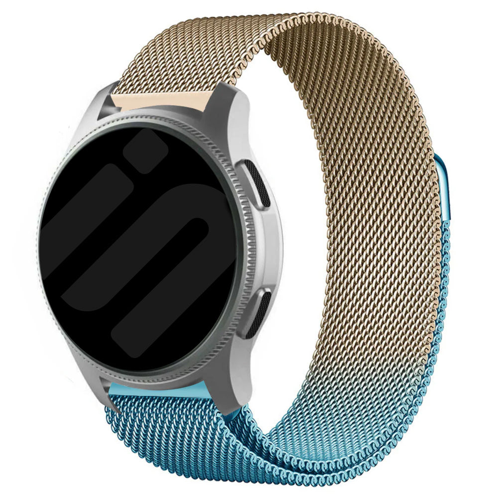 Withings Steel HR - 40mm Milanese band (blauw/goud)