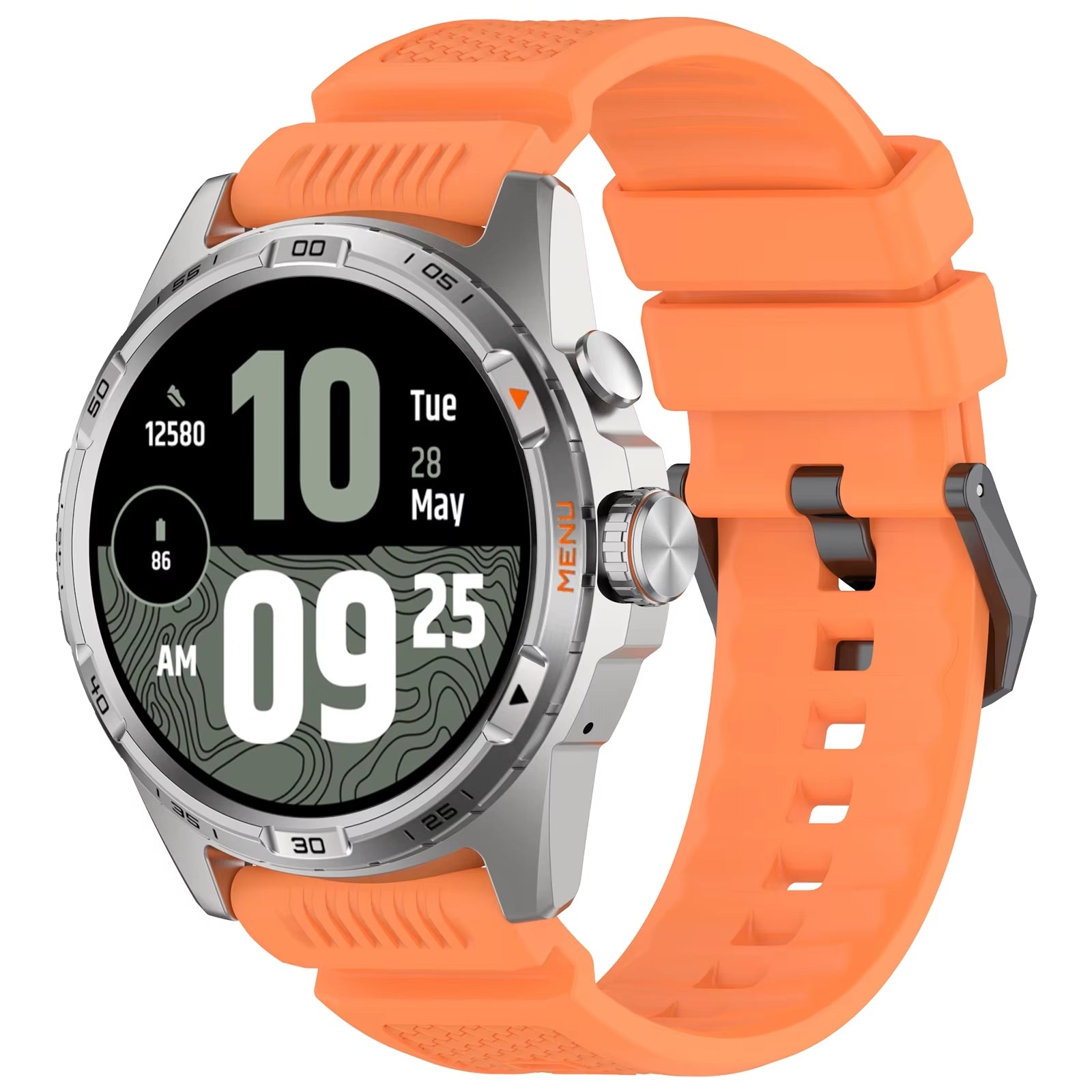 TicWatch Pro 5 Enduro siliconen bandje (oranje)