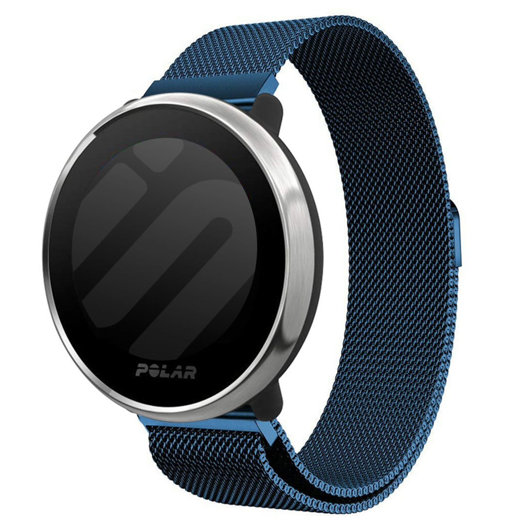Garmin Approach S42 Milanese band (blauw)