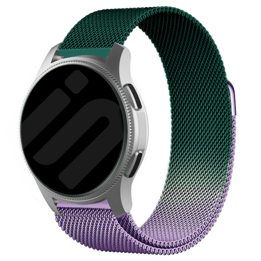 Withings Steel HR Sport Milanese band (paars/groen)