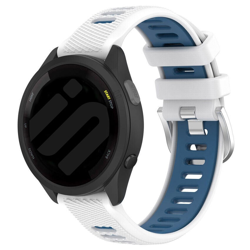 Garmin Approach S44 sport gesp bandje (wit/blauw)