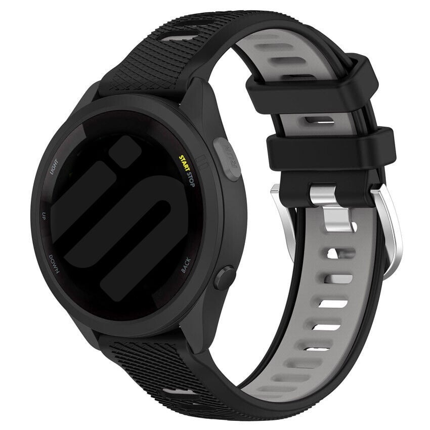 Garmin Vivomove Luxe sport gesp bandje (zwart/grijs)