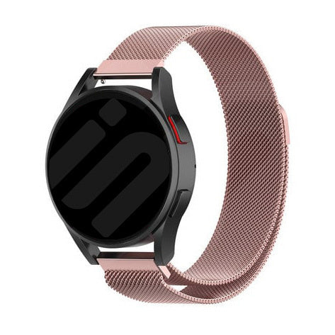Garmin Approach S44 Milanese band (roze)