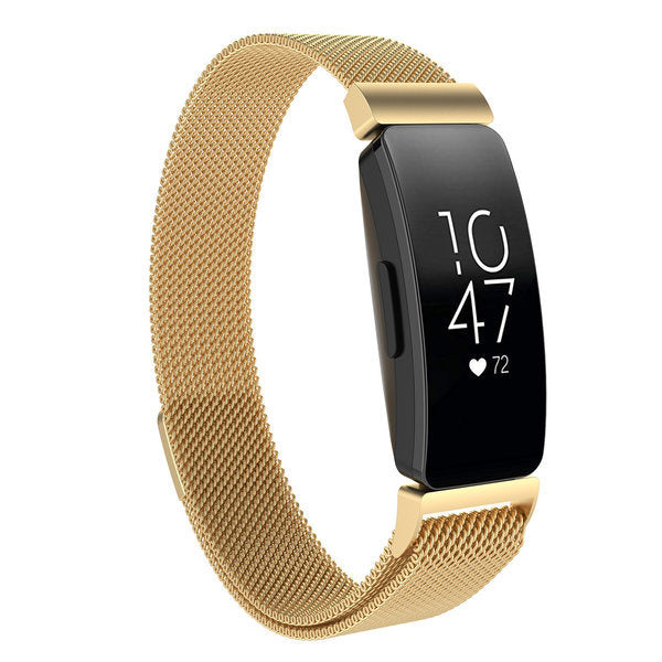 Fitbit Inspire / Inspire HR / Inspire 2 Milanese band (goud)