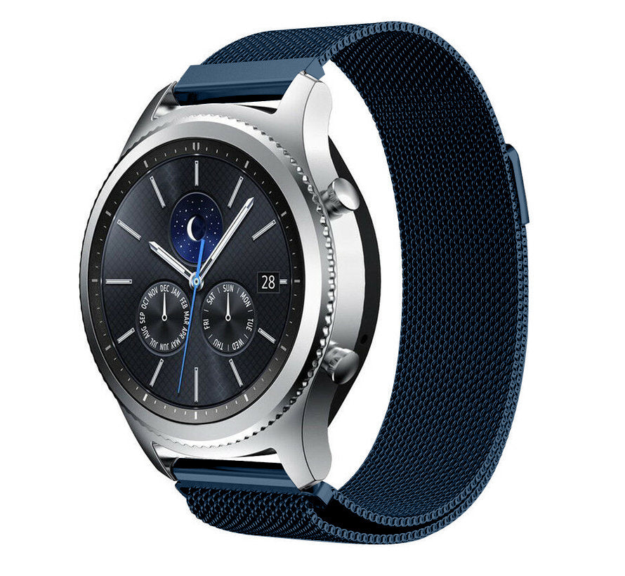 Samsung Gear S3 Classic & Frontier Milanese band (blauw)
