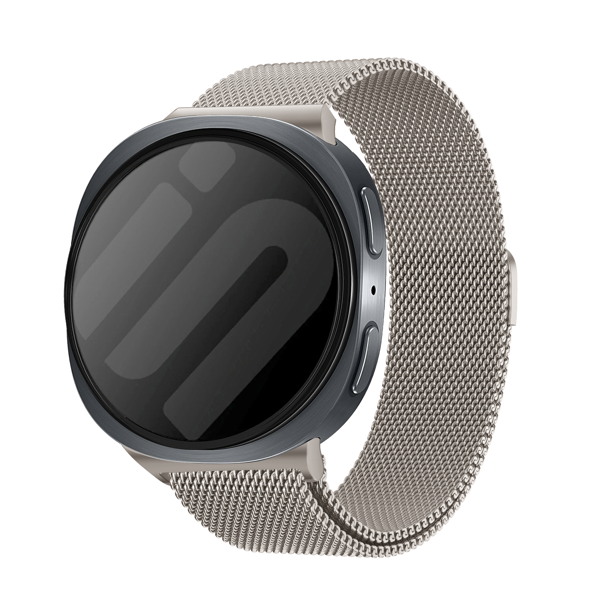 Samsung Galaxy Watch 8 Classic Milanese band (sterrenlicht)