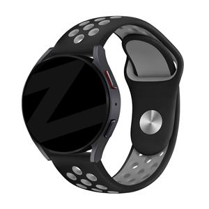 Bandz Huawei Watch GT 6 Pro - 46mm sport band 'Deluxe' (zwart/grijs)