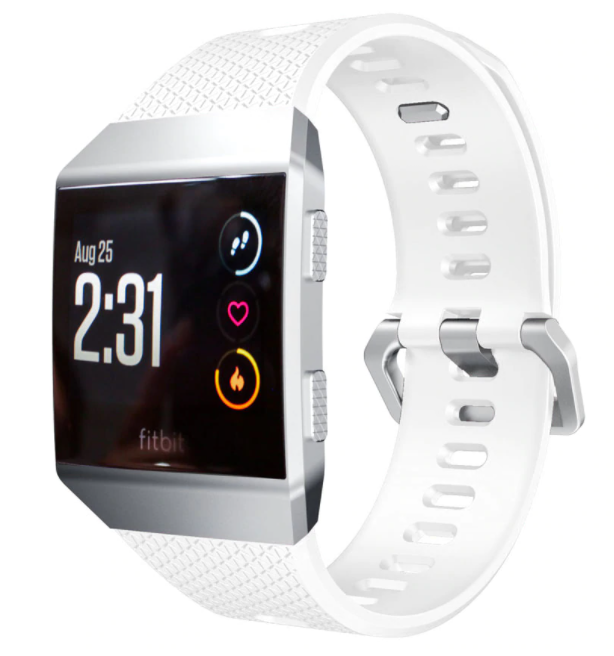 Fitbit Ionic siliconen bandje (wit)