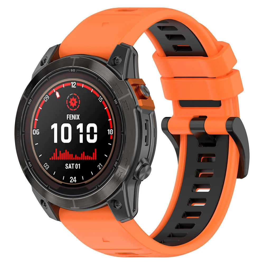 Garmin Descent MK1 sport gesp band (oranje/zwart)