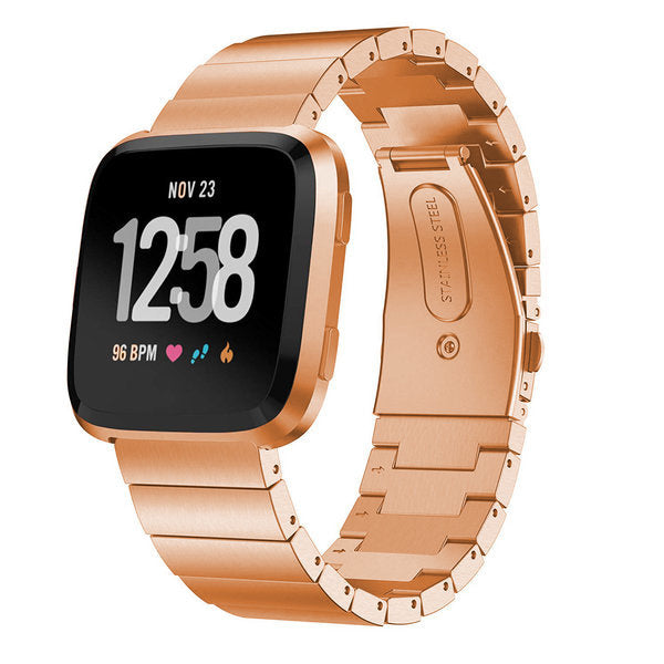 Fitbit Versa 2 luxe metalen bandje (rosé goud)
