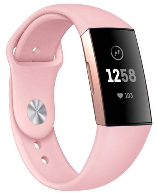 Fitbit Charge 4 sportband (roze)