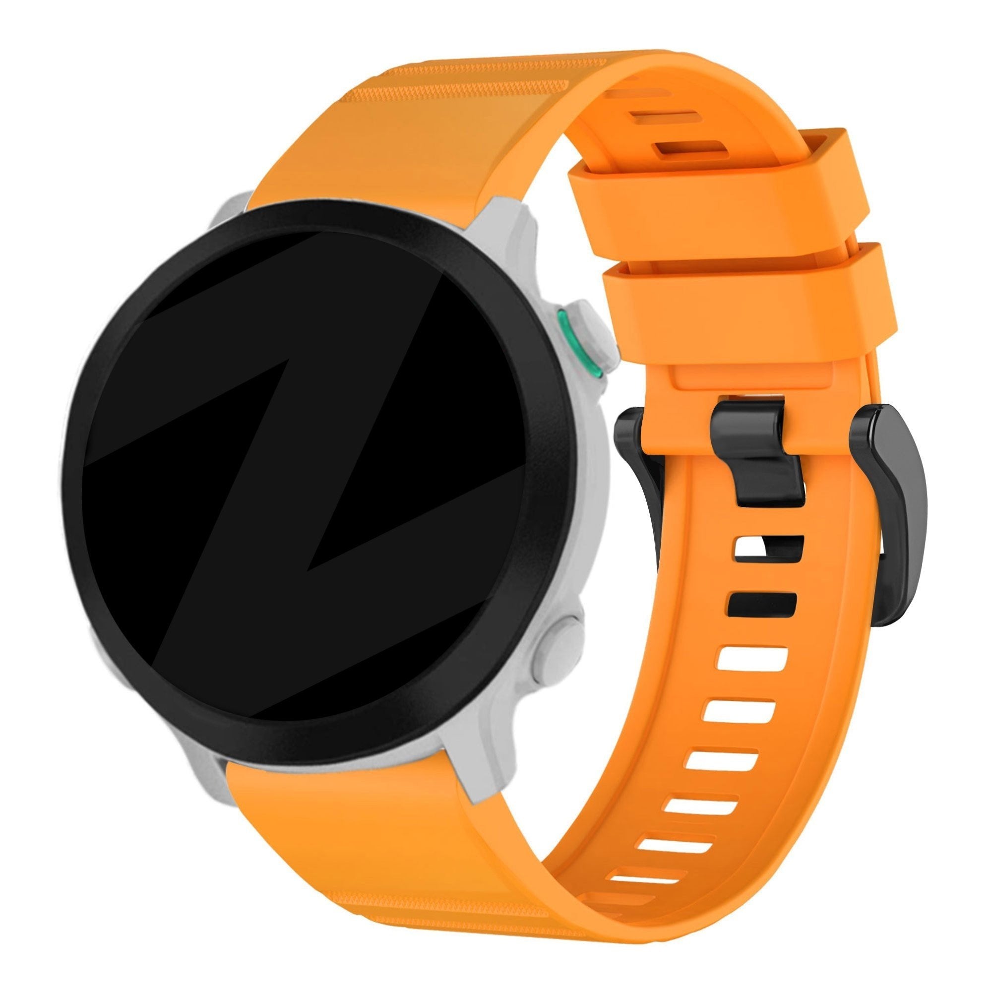 Bandz Garmin Forerunner 955 siliconen band met gesp (oranje)