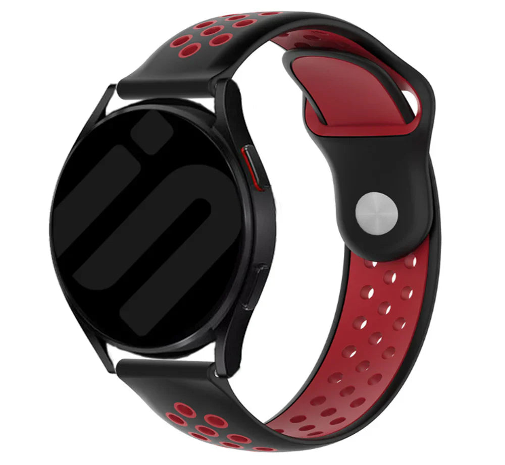 Amazfit GTS 4 sport bandje (zwart/rood)