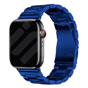 Apple Watch stalen bandje (blauw)